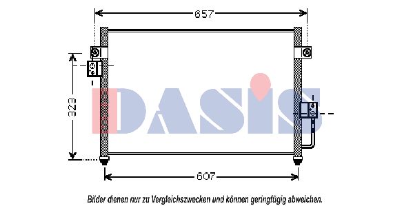 AKS DASIS Kondensaator,kliimaseade 512026N